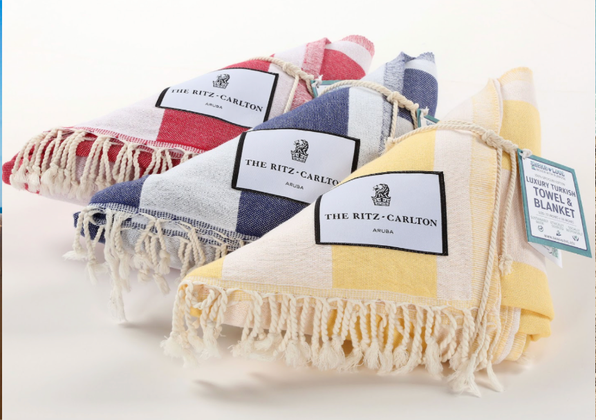 Custom Luxury Cabana Turkish Towels / Blankets 60